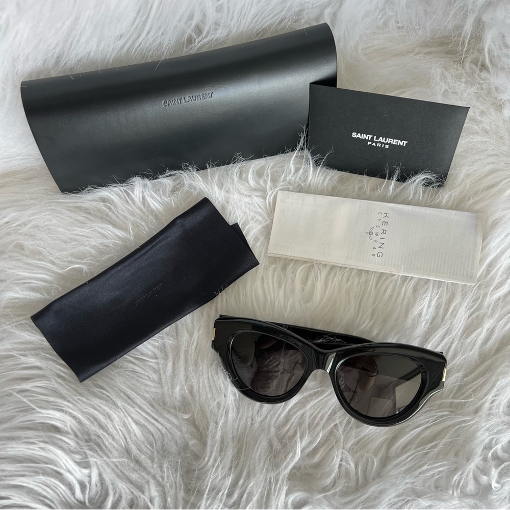Saint Laurent SL 506 wome sunglasses super sturdy crystal lens